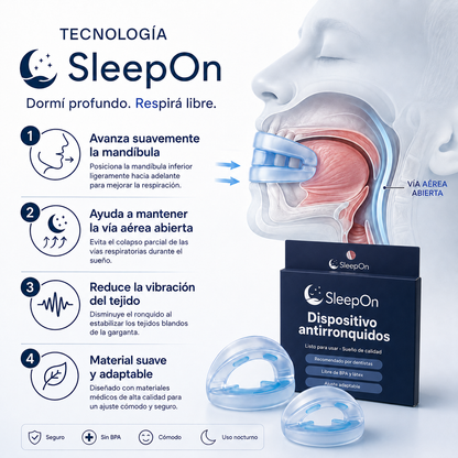 SleepOn: Antironquidos