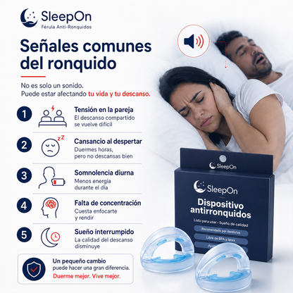 SleepOn: Antironquidos