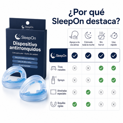 SleepOn: Antironquidos