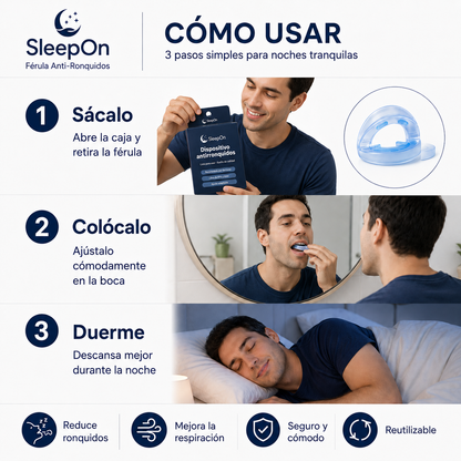 SleepOn: Antironquidos